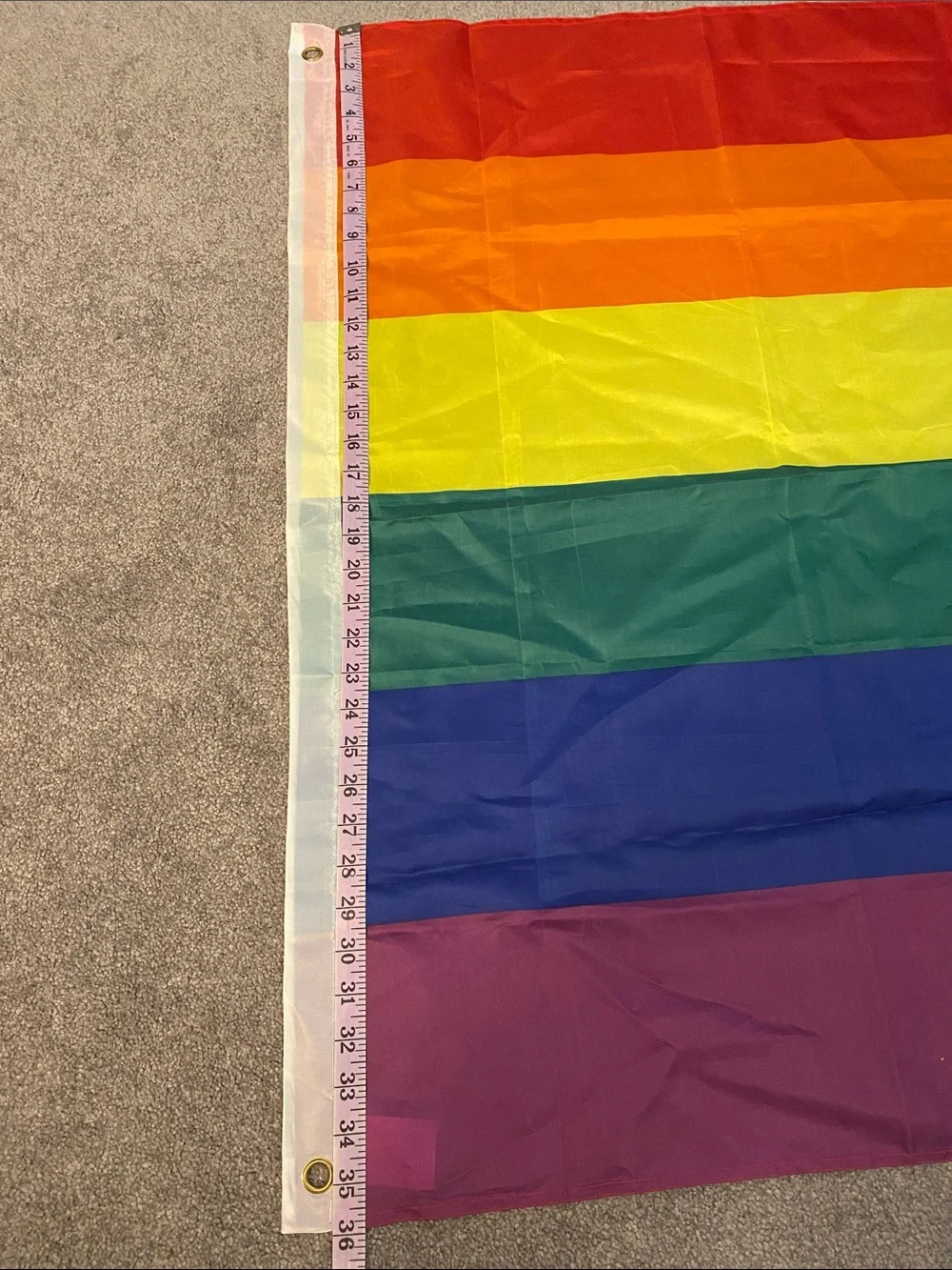 Vibrant Old School Rainbow Pride Flag for Home & Party Decor
